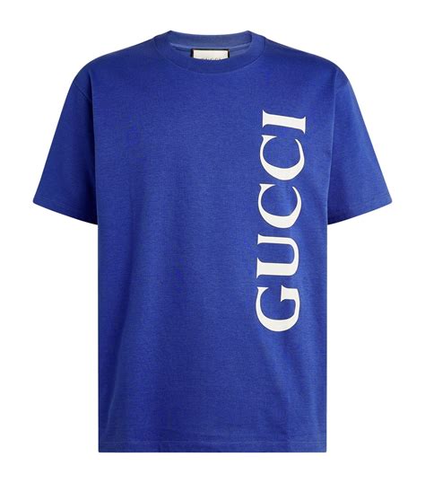 blue gucci t shirt|Gucci Shirts for Men .